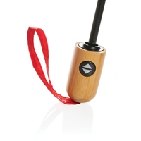 21" Automatische Bamboe Paraplu