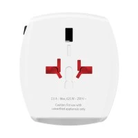 SKROSS MUV wereldreisadapter met USB A en C