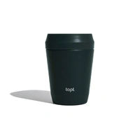 Topl Recycled Staal Beker 235ml met 360° Lid