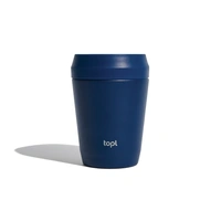 Topl Recycled Staal Beker 235ml met 360° Lid