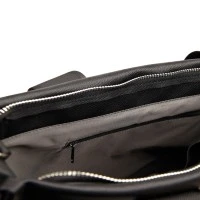 VINGA Bermond RCS gerecycled PU draagtas 17 inch