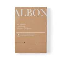 VINGA Albon A5 gerecycled vilt notitieboek