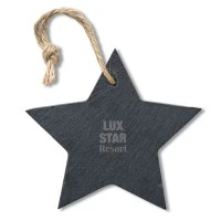 Leisteen Kerstster Hanger