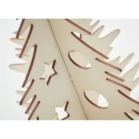DIY Houten Kerstboom met Verfset