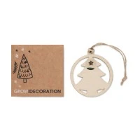 Boomversiering met Sparrenzaadjes