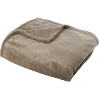 Flanellen fleece deken 120x150 cm