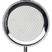 IJzeren pillendoosje met spiegel