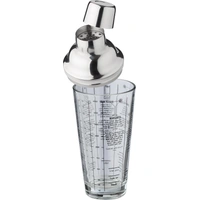 Glazen cocktailshaker 400 ml