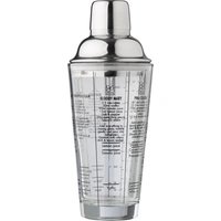 Glazen cocktailshaker 400 ml