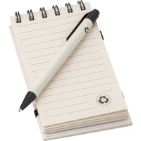 Gerecycled Notitieboekje A6 met Penlus
