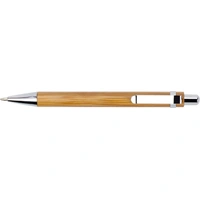 Bamboe Balpen met Metalen Accenten