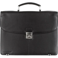 Lederen Charles Dickens® laptoptas 15,6 inch