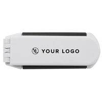 Uitklapbare haarborstel met spiegel