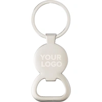 Metalen Sleutelhanger met Flesopener