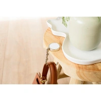 Opvouwbare metalen tassenhaak