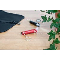 Aluminium 2-in-1 Sleutelhanger met Zaklamp en Flesopener