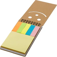 Kartonnen memoblaadjes set