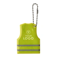 Reflecterende PVC Sleutelhanger