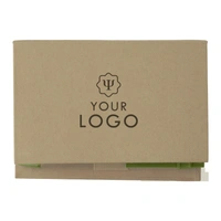 Kartonnen Memoblaadjeshouder met Balpen