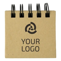 Kartonnen Notitieboekje met Memoblaadjes