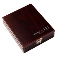 Houten Wijn Cadeauset Brady