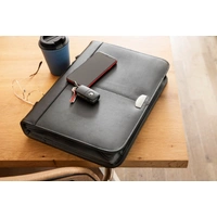 Bonded Lederen Documentenmap A4