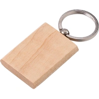 Houten Sleutelhanger met Ring
