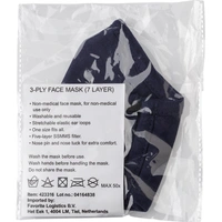 Herbruikbaar mondkapje Riyan - Katoen Polyester