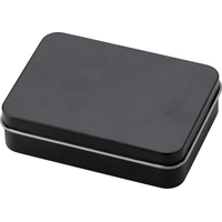 Metalen blik met 52 speelkaarten