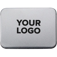 Metalen blik met 52 speelkaarten