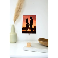 Houten Cliphouder Malia