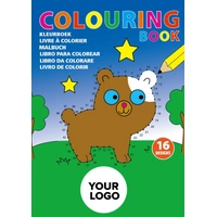 Kartonnen Kleurboek A5 voor Kinderen