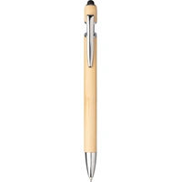 Bamboe Balpen met Styluspunt