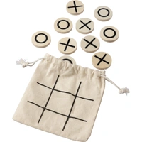 Houten Tic-Tac-Toe Spel