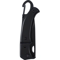 Roestvrijstalen zakmes met karabijnhaak