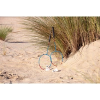 Metalen Badmintonset - 2 Rackets en 2 Shuttles