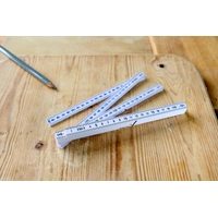 Kunststof duimstok 2m