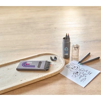 Set van 6 gerecyclede kleurpotloden