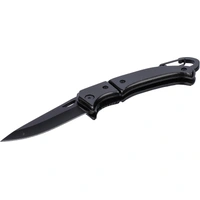 Roestvrijstalen zakmes met karabijnhaak