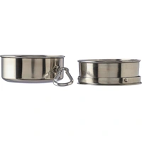 Opvouwbare roestvrijstalen beker 220 ml