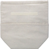 Rolltop koeltas van gerecycled katoen