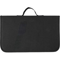 Roestvrijstalen barbecueset met houten handvatten