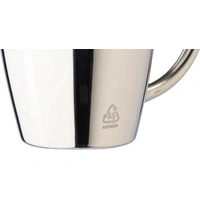 Gerecycled RVS Dubbelwandige Bekers 200 ml