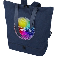 Gerecycleerde polycotton totepack Osric 30L