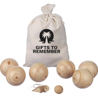 Houten balspelset voor 4-6 spelers