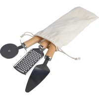 Sylvan Metalen en Houten Keukengereedschapset