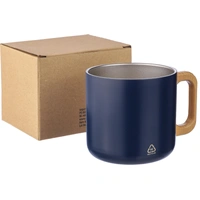 Gerecycled roestvrijstalen beker 400 ml