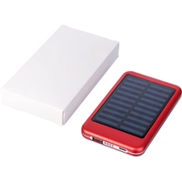 Aluminium zonne-energie powerbank 4000 mAh