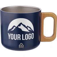 Gerecycled roestvrijstalen beker 400 ml