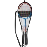 Metalen Badmintonset - 2 Rackets en 2 Shuttles
